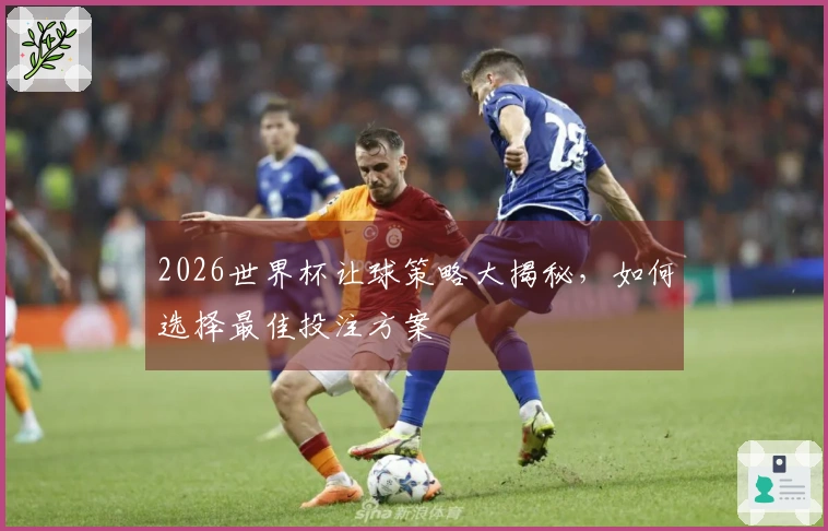 2026世界杯让球策略大揭秘，如何选择最佳投注方案